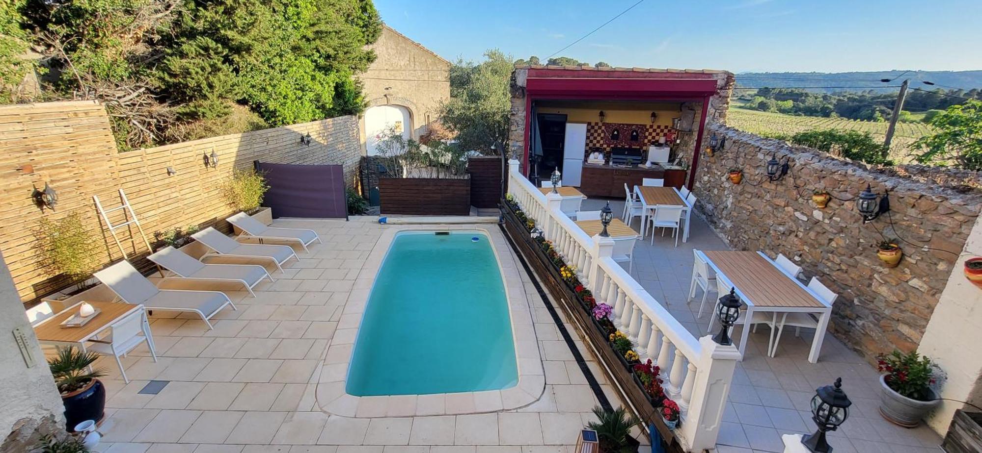 לינה וארוחת בוקר La Caunette La Maison Millesime מראה חיצוני תמונה